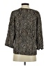 Massimo Dutti Black 3/4 Sleeve Blouse Size 4 - photo 2