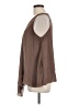 Adiva 100% Polyester Brown Sleeveless Blouse Size L - photo 5