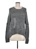 BCBGMAXAZRIA Metallic Gray Pullover Sweater Size M - photo 1