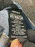 Rewash 100% Cotton Blue Denim Shorts Size 26 waist - photo 4