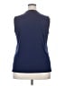 Roaman's Blue Sleeveless T-Shirt Size 18 (L) - photo 2