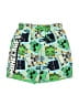 Minecraft 100% Polyester Green Rash Guard Size 5 - 6 - photo 1