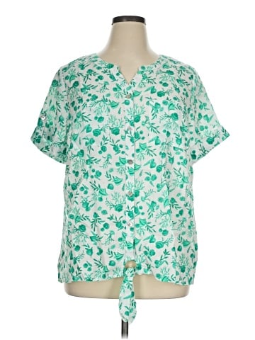Coral Bay Short Sleeve Blouse (view 1)