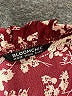 BLOOMCHIC 100% Polyester Burgundy 3/4 Sleeve Blouse Size 18 - photo 7
