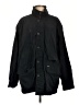 Faconnable Solid Black Coat Size L - photo 1
