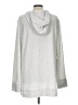 J.Jill Silver Pullover Hoodie Size L - photo 2