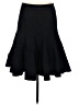 Odille Solid Black Formal Skirt Size 4 - photo 2