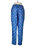 J.Crew 100% Polyester Print Blue Casual Pants Size 6 (tall) - photo 2