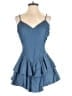 Lovely Day 100% Cotton Blue Romper Size M - photo 1