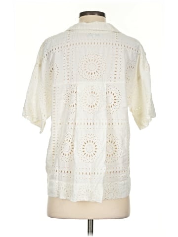 Madewell Eyelet Button-Up Camp Shirt (view 2)