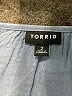 Torrid Blue Long Sleeve Blouse Size 2X Plus (2) - photo 7