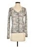 ATM Silver Long Sleeve T-Shirt Size S - photo 1