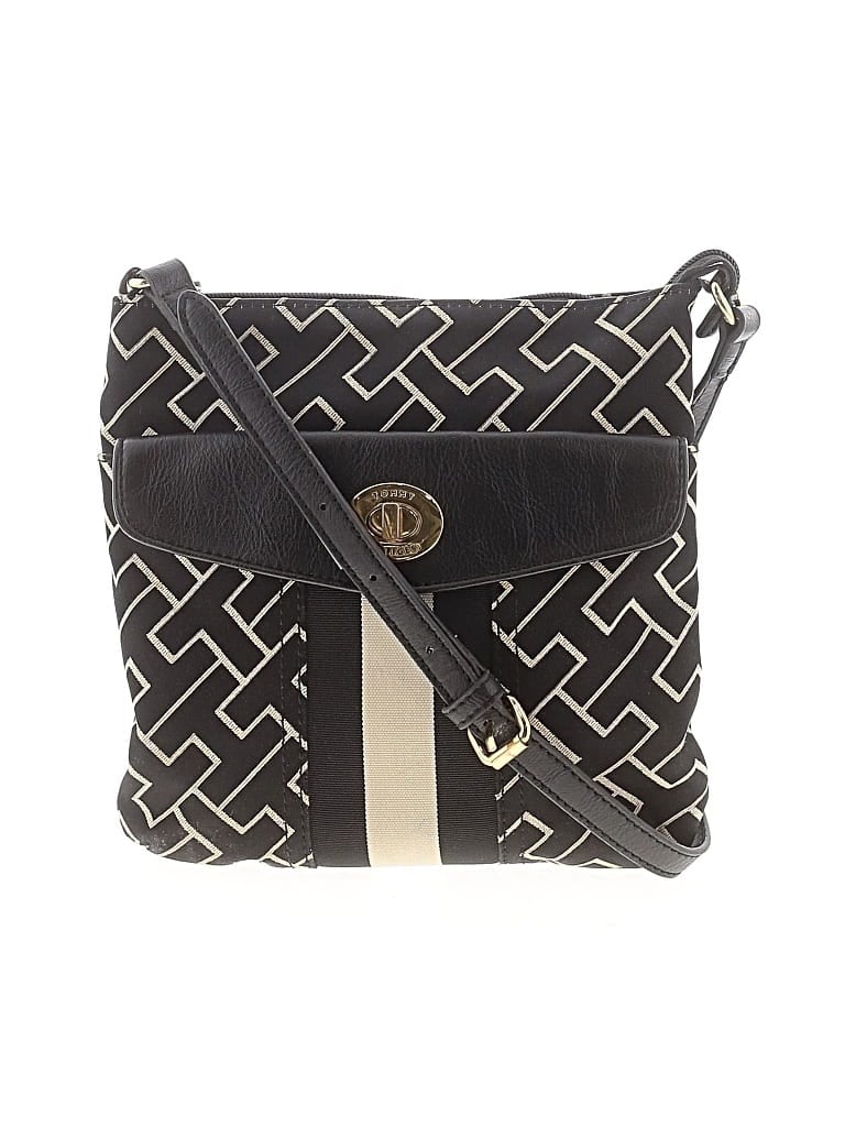 Pre-owned Tommy Hilfiger Crossbody Bag In Black