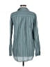 Eddie Bauer Stripes Teal Long Sleeve Button-Down Shirt Size M (tall) - photo 2