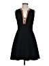 Sandro 100% Polyester Black Casual Dress Size Sm (1) - photo 1