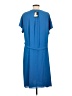 ATM 100% Polyester Solid Blue Casual Dress Size S - photo 2