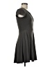 Kimchi Blue Solid Gray Casual Dress Size M - photo 4