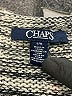 Chaps Tweed Gray Pullover Sweater Size L - photo 7