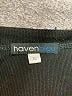 Haven Bleu Black Sleeveless Top Size XL - photo 7