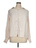 Rachel Zoe 100% Polyester Ivory Long Sleeve Blouse Size XL - photo 1