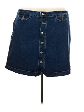 Ann Taylor LOFT Denim Skirt (view 1)