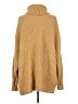 ASOS 100% Acrylic Solid Tan Turtleneck Sweater Size 4 - photo 2