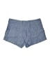 Joie 100% Linen Chevron-herringbone Blue Shorts Size 4 - photo 2