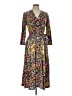 Boden Print Green Casual Dress Size 10 (petite) - photo 1