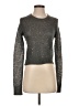 John & Jenn Metallic Silver Pullover Sweater Size S - photo 1