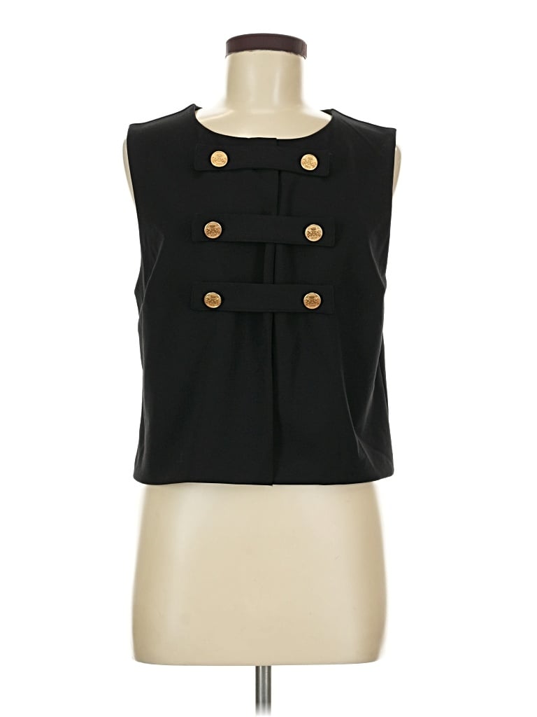 Pre-owned Express Sleeveless Blouse In Black