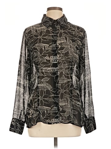Bisou Bisou Long Sleeve Blouse (view 1)