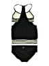 Nike Stripes Black Two Piece Swimsuit Size M - photo 2