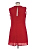 Speechless Solid Red Casual Dress Size L - photo 2