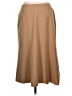 Peck & Peck Solid Tan Casual Skirt Size 4 - photo 1