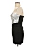 RolyPoly Metallic Silver Cocktail Dress Size S - photo 5