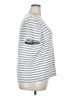 Gap Stripes Silver Short Sleeve T-Shirt Size XXL - photo 4