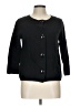AB Studio 100% Cotton Black Cardigan Size L - photo 1