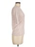 360 Sweater 100% Cotton Pink Pullover Sweater Size M - photo 4
