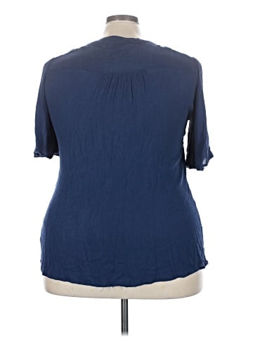 Suzanne Betro Short Sleeve Blouse (view 2)