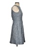 J.Crew Chevron-herringbone Gray Casual Dress Size 0 - photo 4
