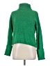 Pink Rose 100% Polyester Solid Green Turtleneck Sweater Size M - photo 1