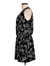 White House Black Market Floral Black Romper Size 8 - photo 5