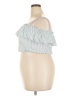 Torrid Blue Sleeveless Blouse Size 2X Plus (2) - photo 5