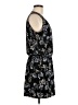 White House Black Market Floral Black Romper Size 8 - photo 4