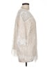 Ella Moss 100% Rayon Floral Ivory 3/4 Sleeve Blouse Size L - photo 4
