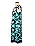 Covington Graphic Teal Cocktail Dress Size 12 - photo 5
