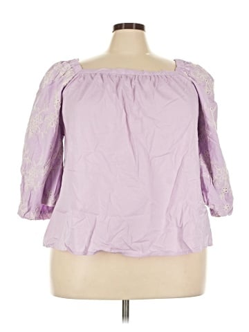 Cato 3/4 Sleeve Blouse (view 1)
