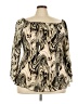 Blue Diamond Plus Gold 3/4 Sleeve Blouse Size 22 - photo 1