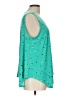 Susan Graver Teal Sleeveless Blouse Size L - photo 4