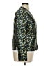 J.Crew 100% Polyester Print Green Blazer Size 14 (tall) - photo 4